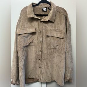 Mens Corduroy long sleeve shirt